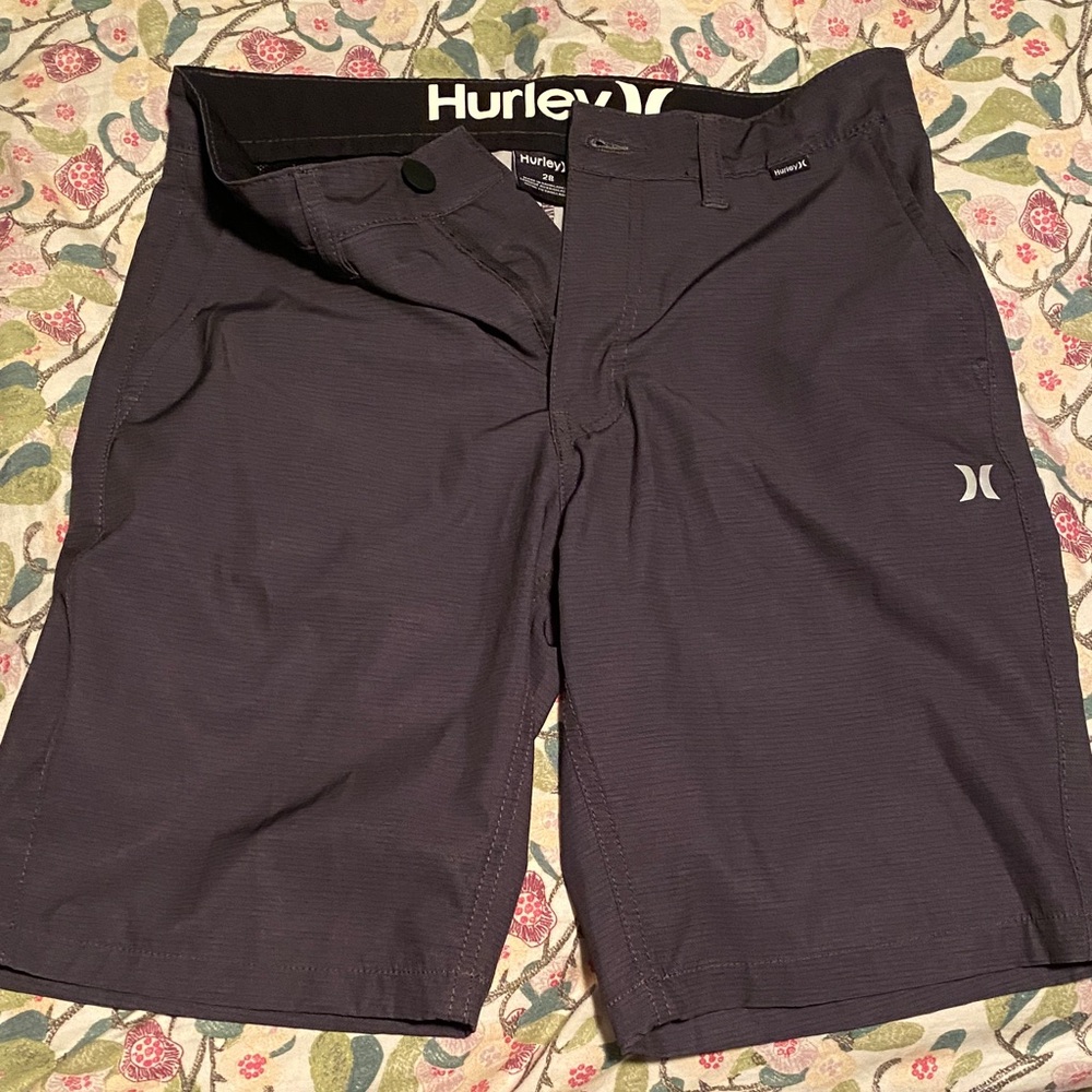 Hurley Men's Dark Gray Hybrid Shorts